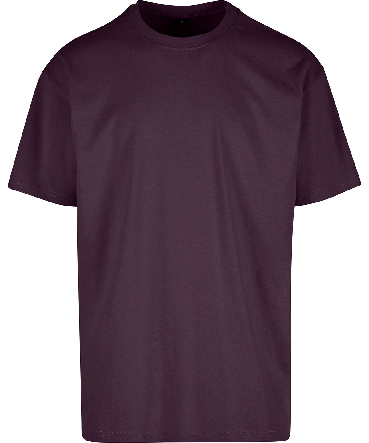 Heavy oversized tee | plum purple