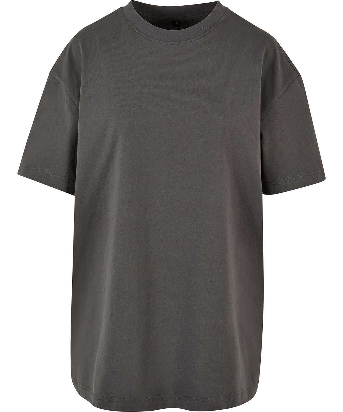 Womens oversized boyfriend tee | dark shadow