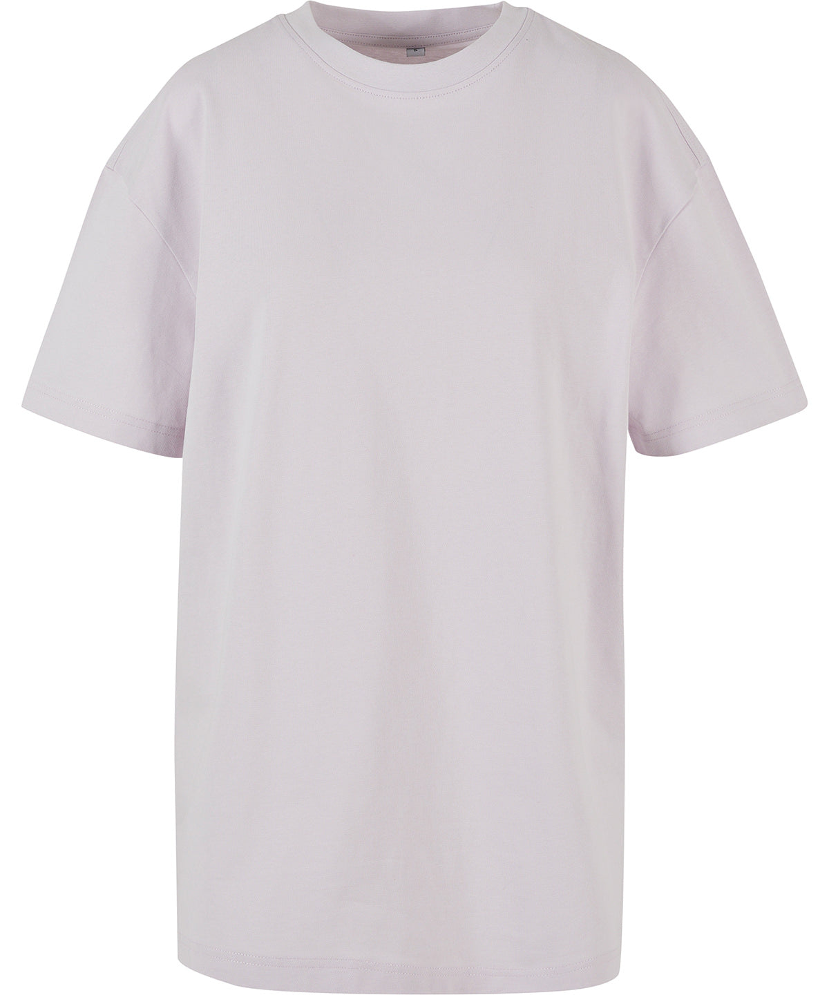 Womens oversized boyfriend tee | soft lilac