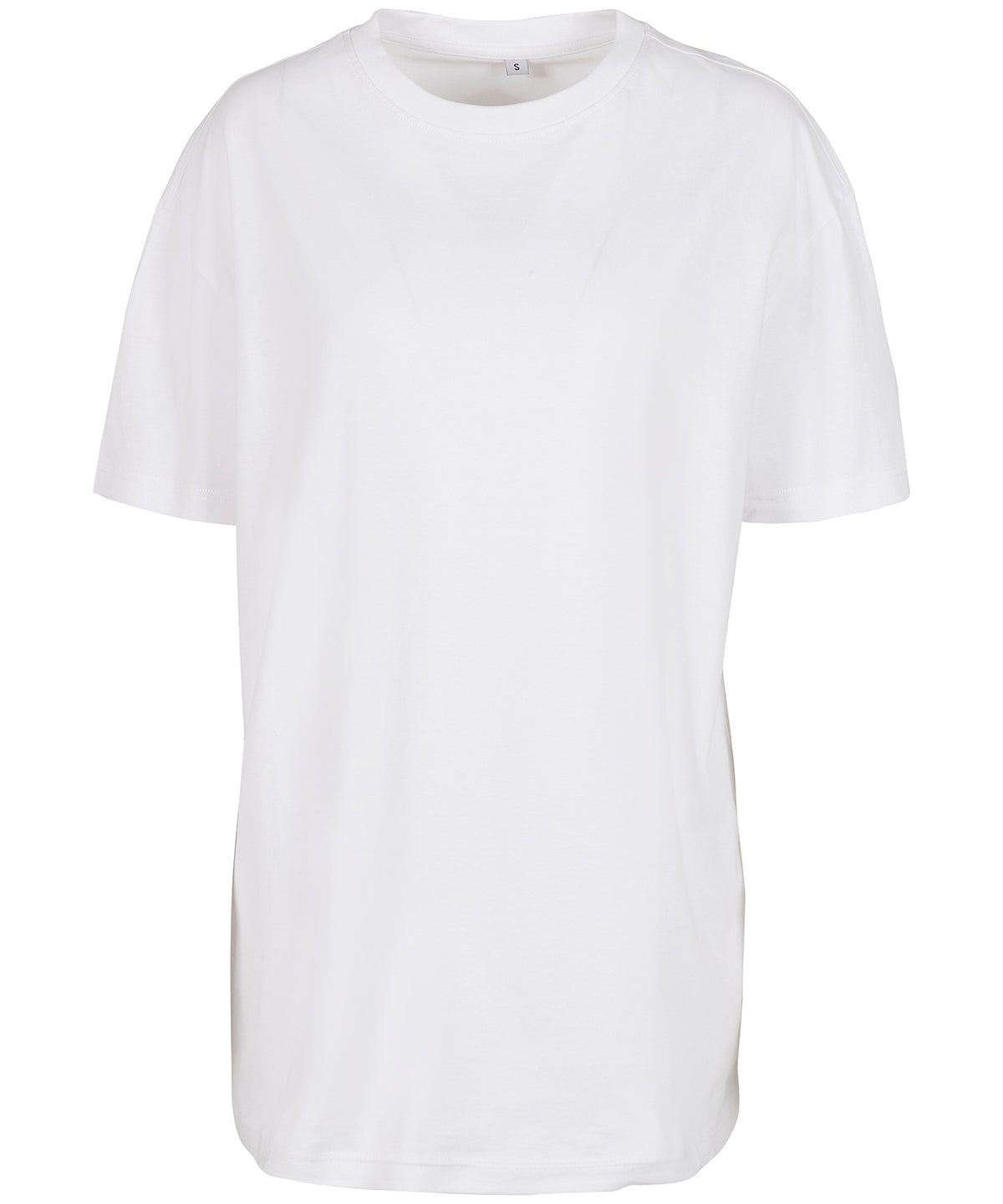 Womens oversized boyfriend tee | white