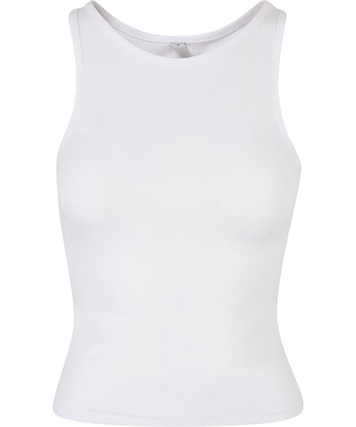 Womens racerback top | white