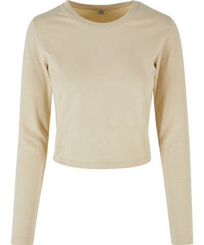 Womens short long sleeve | sand