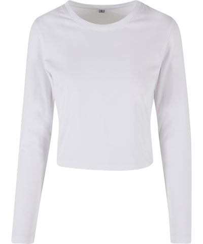 Womens short long sleeve | white