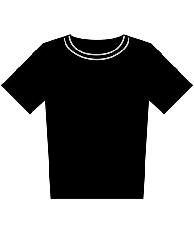 Vintage heavy loose tee | black