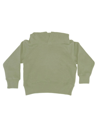 Baby essential hoodie | soft olive