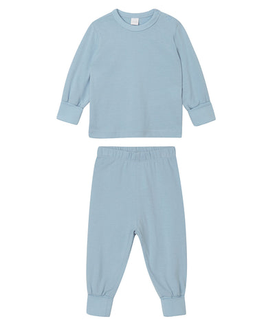 Baby pyjamas | dusty blue
