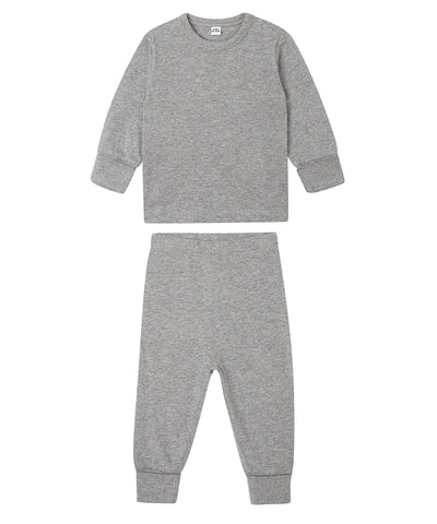 Baby pyjamas | heather grey melange
