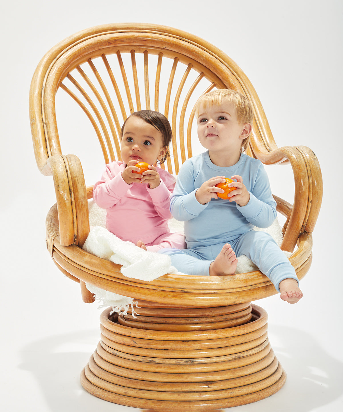 Baby pyjamas | powder pink