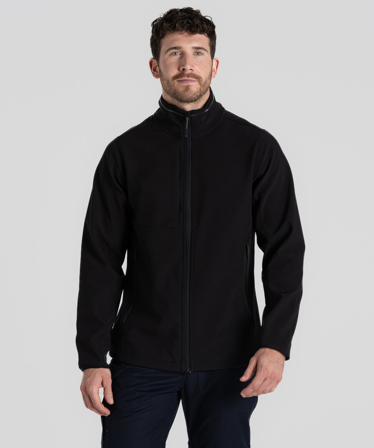 Expert Basecamp softshell jacket | black
