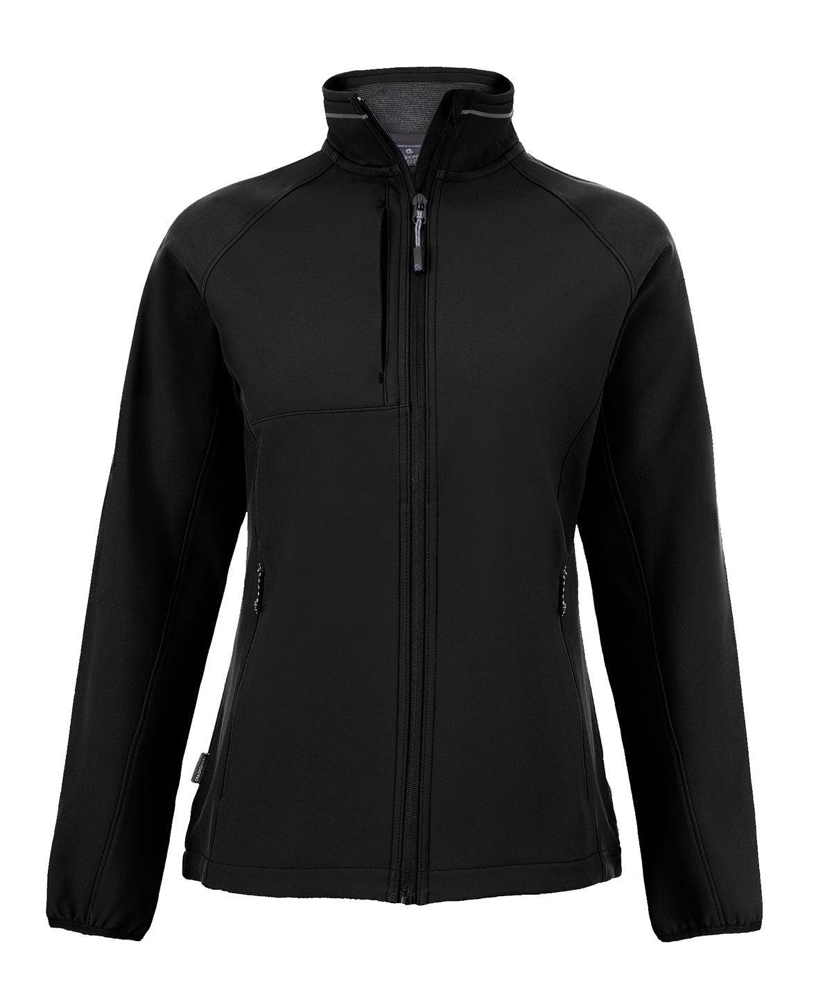 Expert womens Basecamp softshell jacket | black