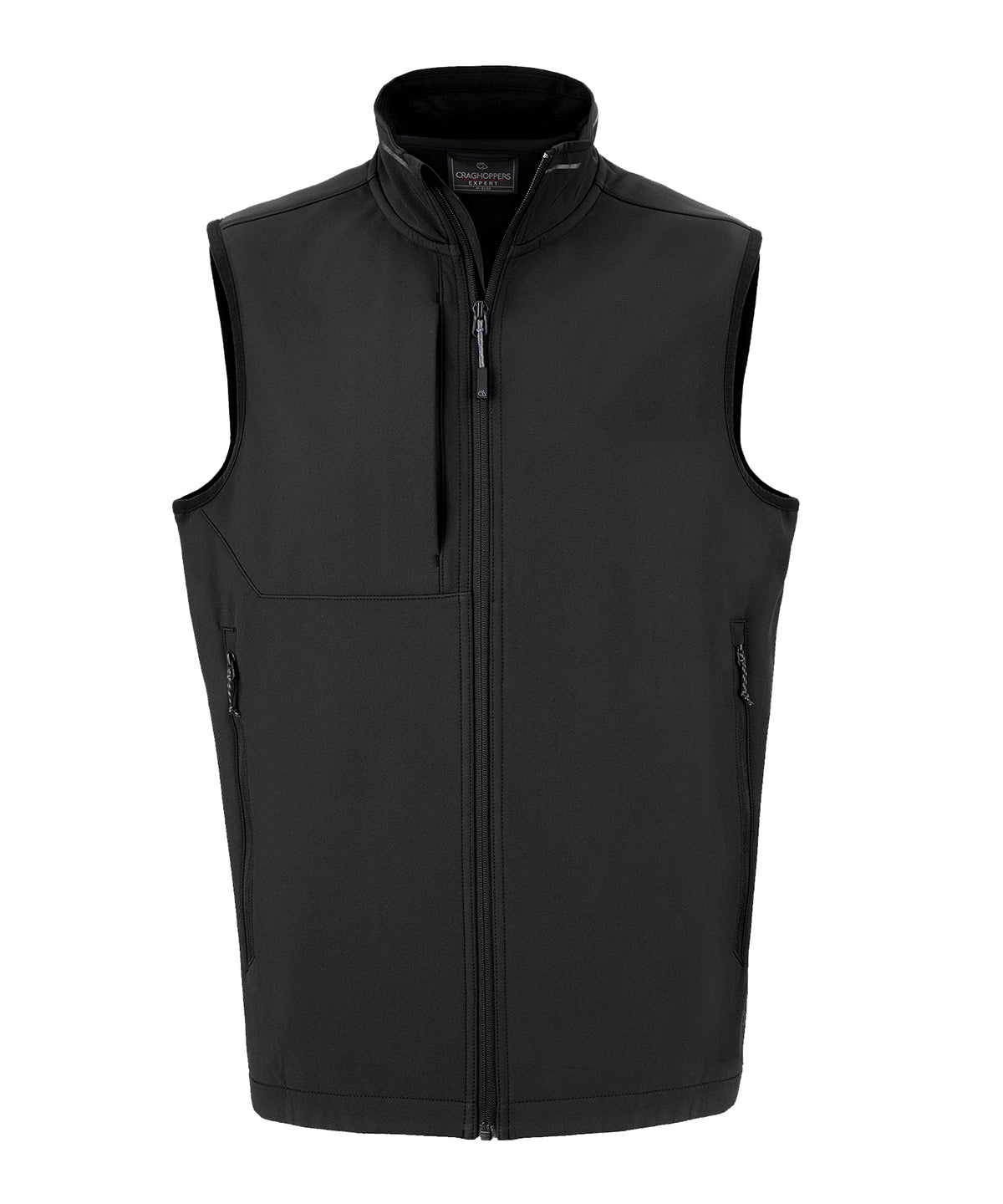 Expert Basecamp softshell vest | Black