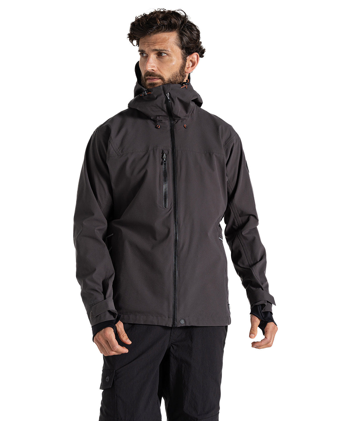 Richmond stretch workwear jacket | carbon grey