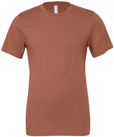 Unisex Jersey crew neck t-shirt | terracotta
