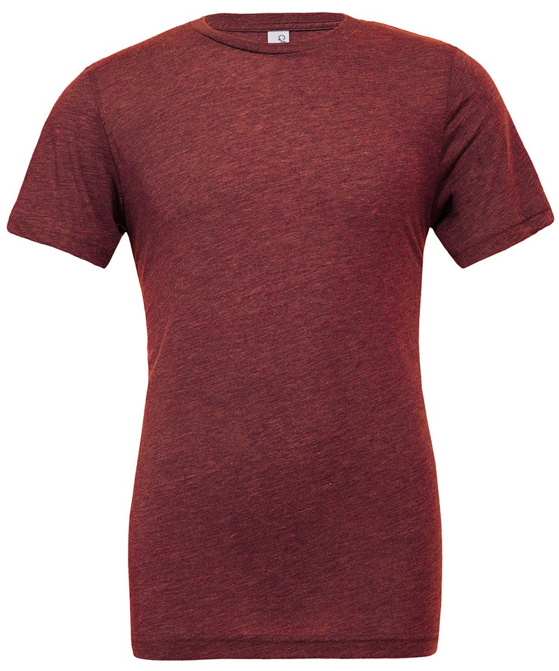 Unisex triblend crew neck t-shirt | cardinal triblend