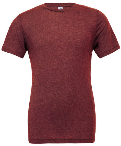 Unisex triblend crew neck t-shirt | cardinal triblend