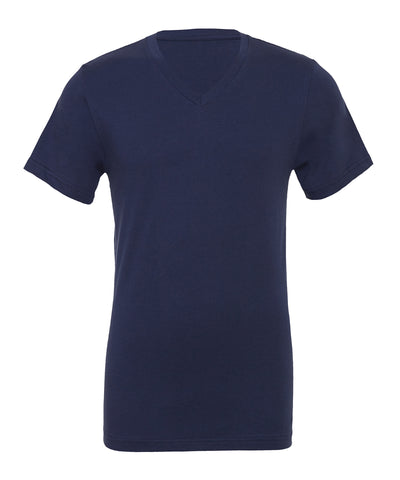 Unisex Jersey v-neck t-shirt | navy