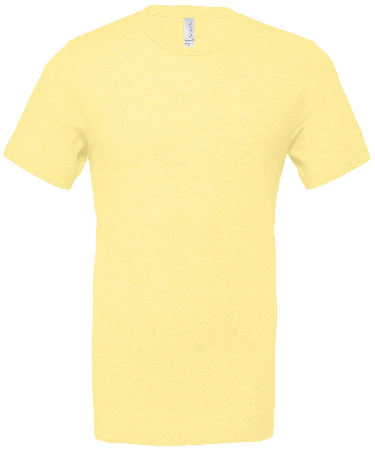Unisex heather CVC short sleeve t-shirt | heather french vanilla