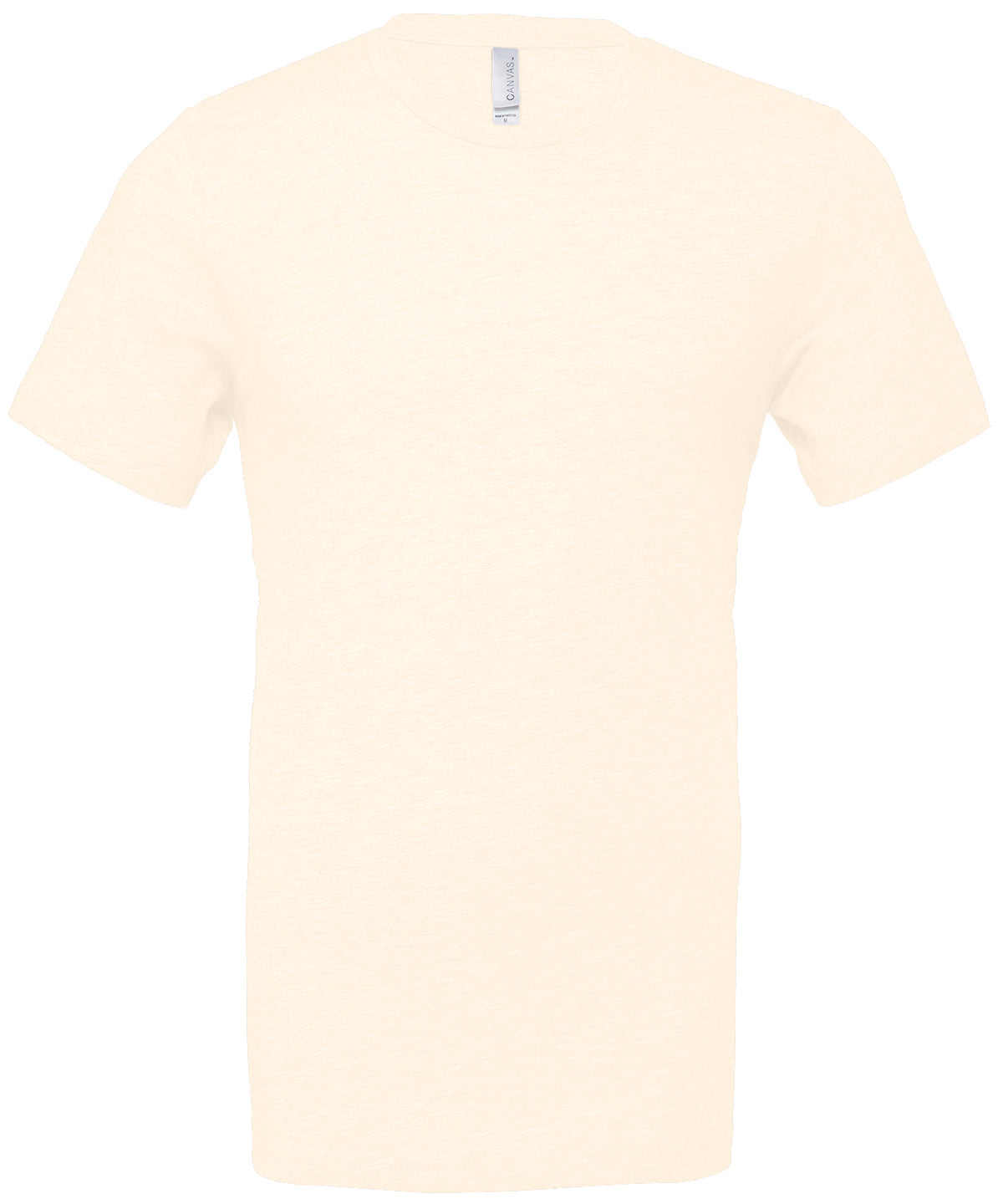 Unisex heather CVC short sleeve t-shirt | heather natural