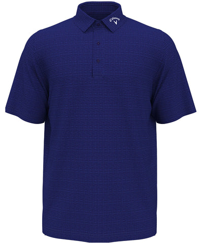 Classic jacquard polo | peacoat