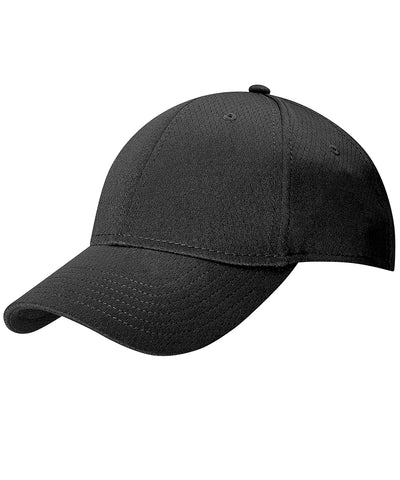 Front crested cap | black