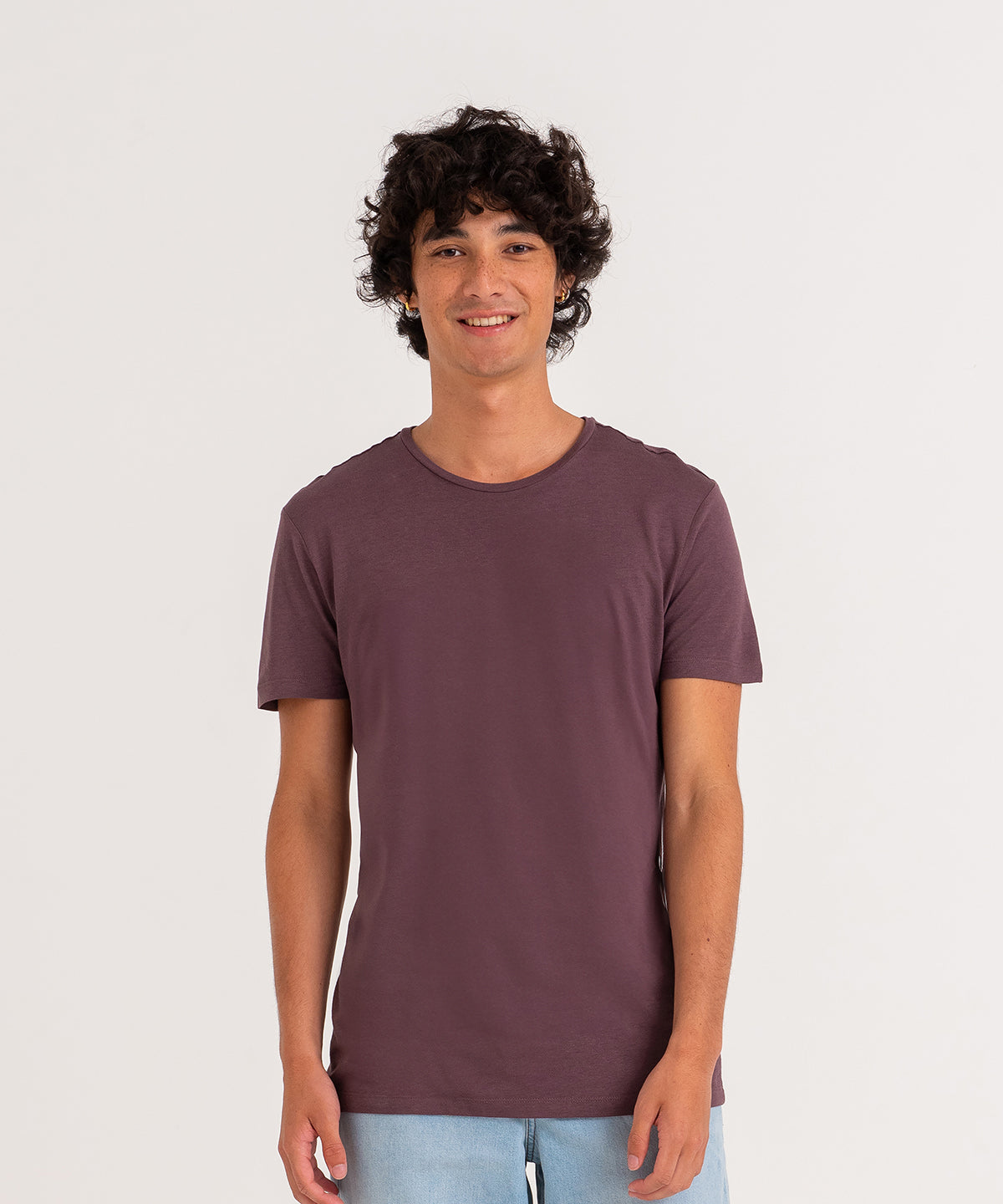 Daintree EcoViscose tee | jet black