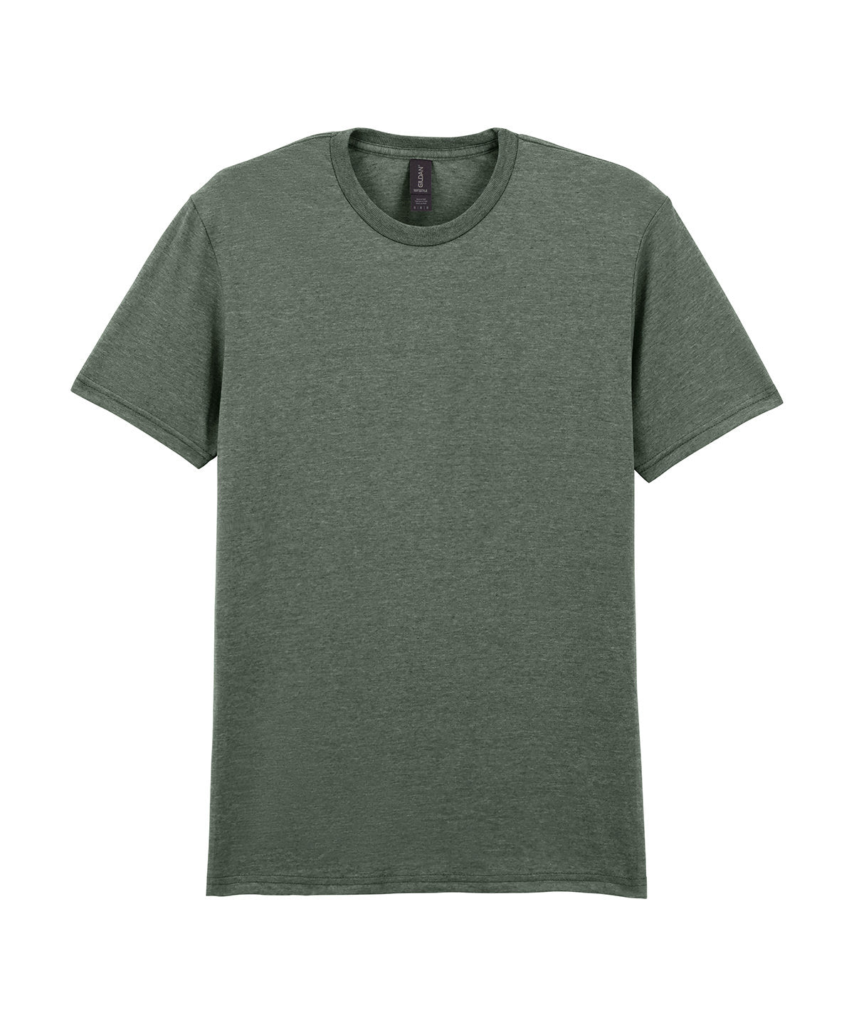 Softstyle adult ringspun t-shirt | heather military green