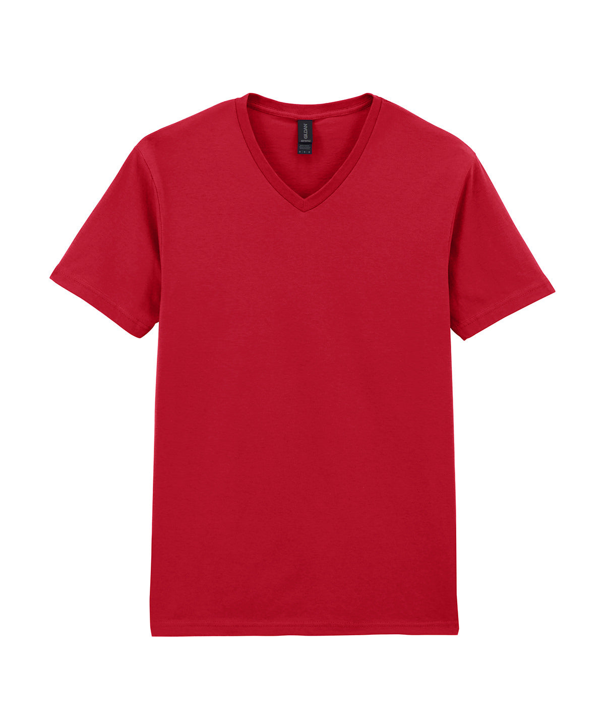 Softstyle v-neck t-shirt | cherry red