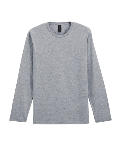 Softstyle long sleeve t-shirt | sports grey