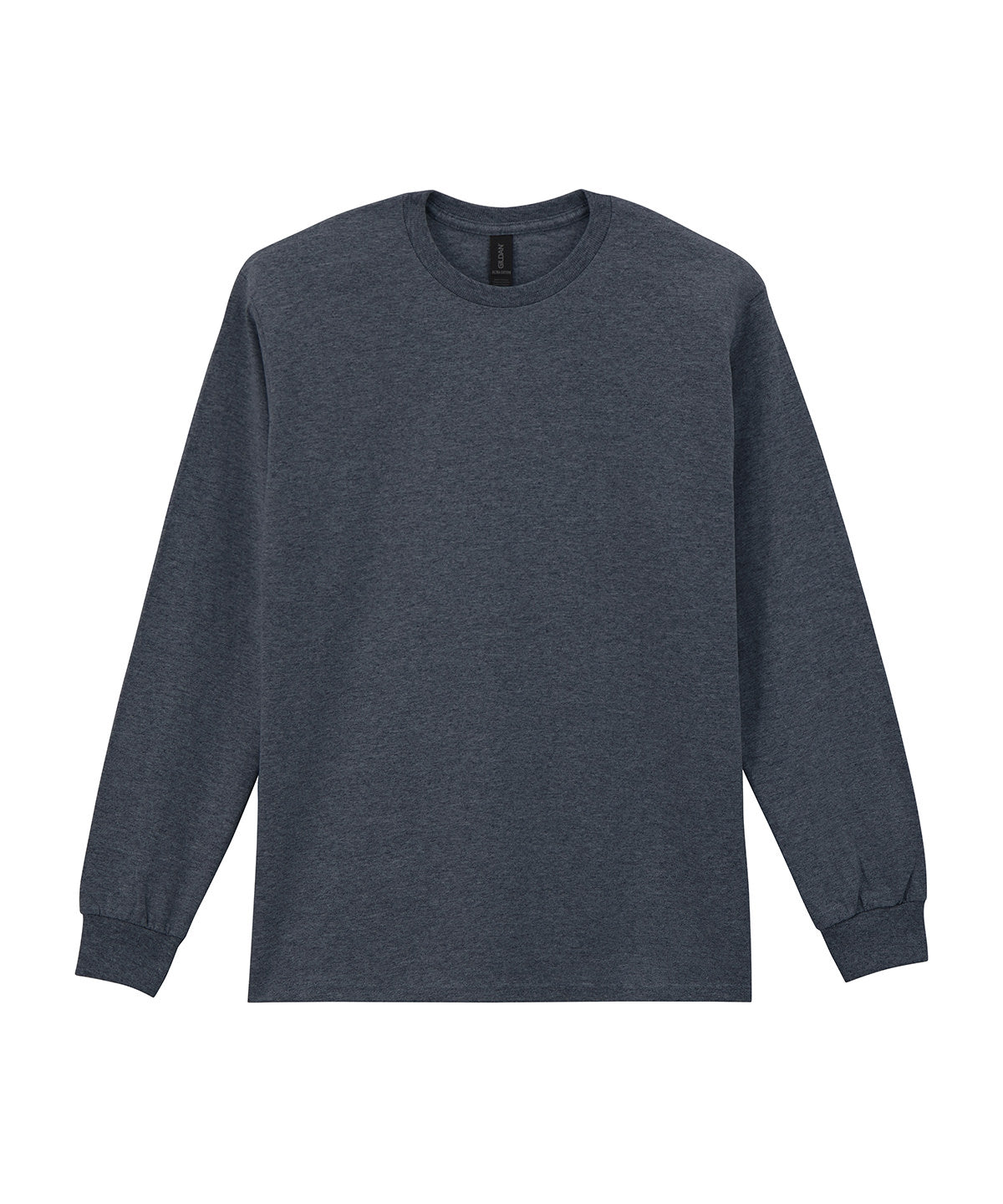 Ultra Cotton adult long sleeve t-shirt | dark heather