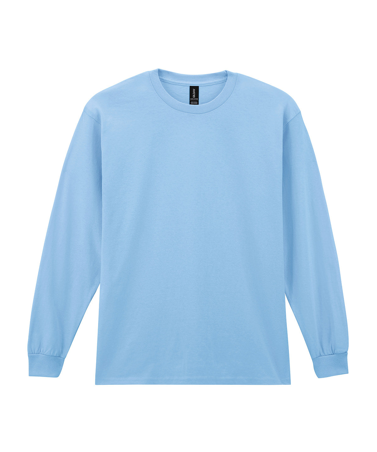 Ultra Cotton adult long sleeve t-shirt | light blue