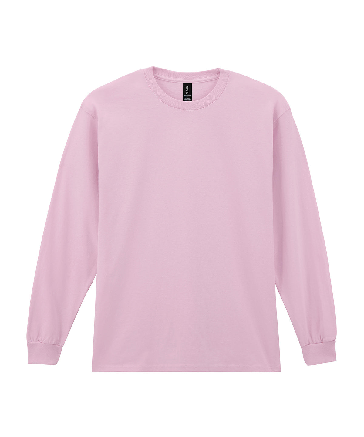 Ultra Cotton adult long sleeve t-shirt | light pink