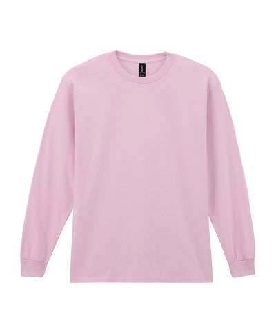 Ultra Cotton adult long sleeve t-shirt | light pink