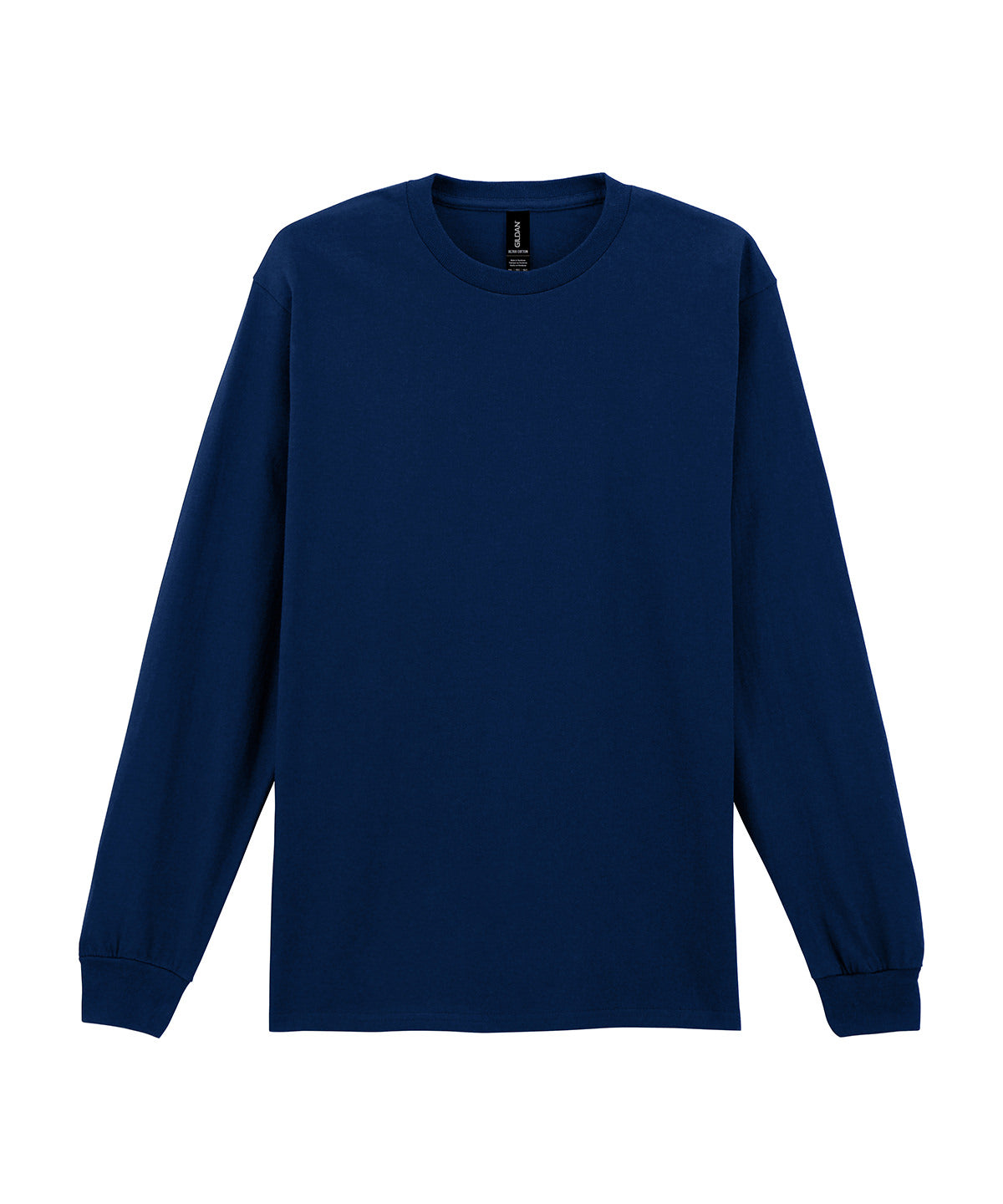 Ultra Cotton adult long sleeve t-shirt | navy