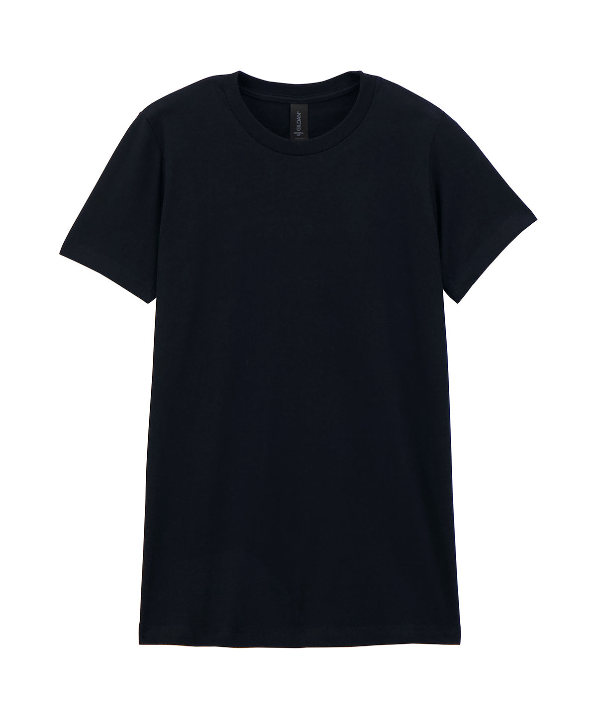 Softstyle CVC womens t-shirt | pitch black
