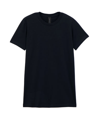 Softstyle CVC womens t-shirt | pitch black