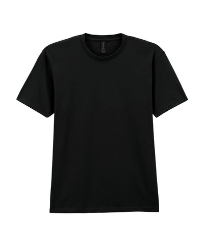 Softstyle midweight adult t-shirt | pitch black