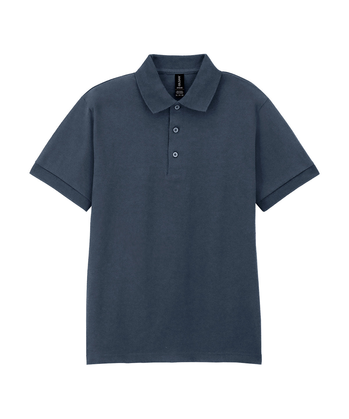 DryBlend® Jersey knit polo | dark heather