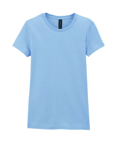 Softstyle womens ringspun t-shirt | light blue