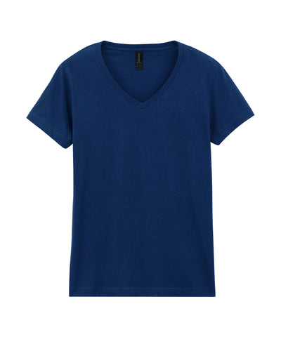 Softstyle womens v-neck t-shirt | navy
