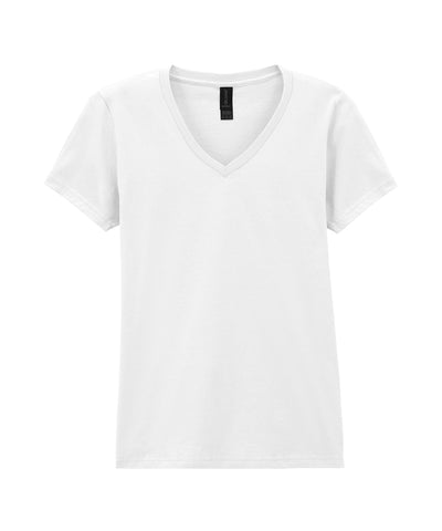 Softstyle womens v-neck t-shirt | white