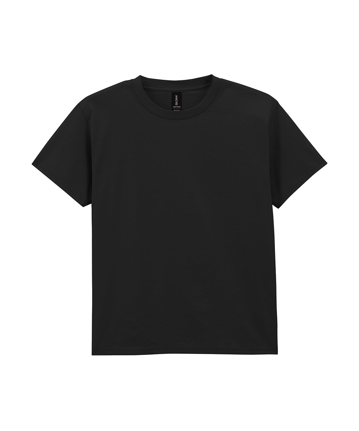 Light cotton youth t-shirt | black