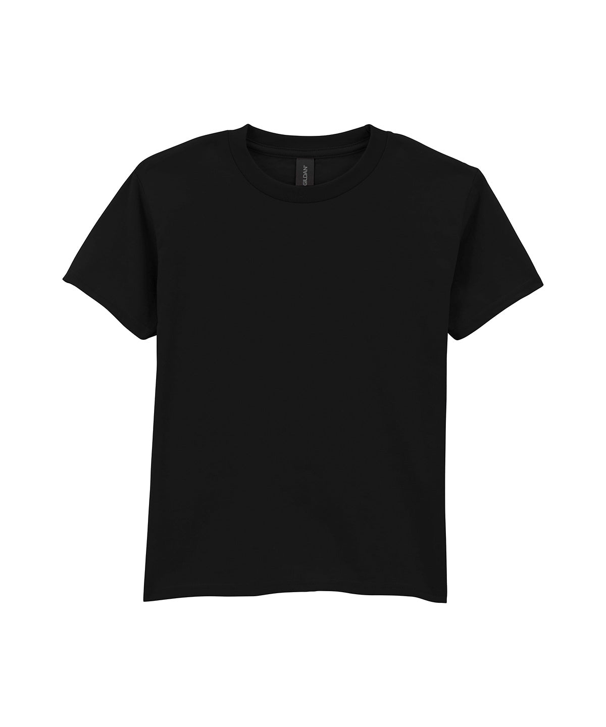 Softstyle midweight youth t-shirt | pitch black