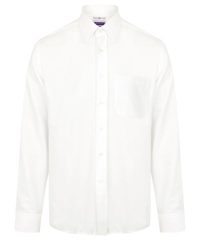 Wicking antibacterial long sleeve shirt | white
