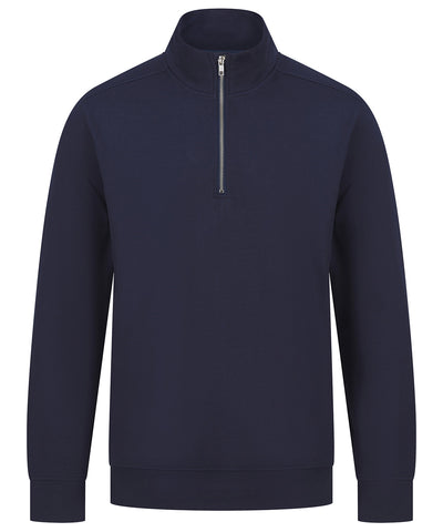 Unisex sustainable -zip sweatshirt | navy