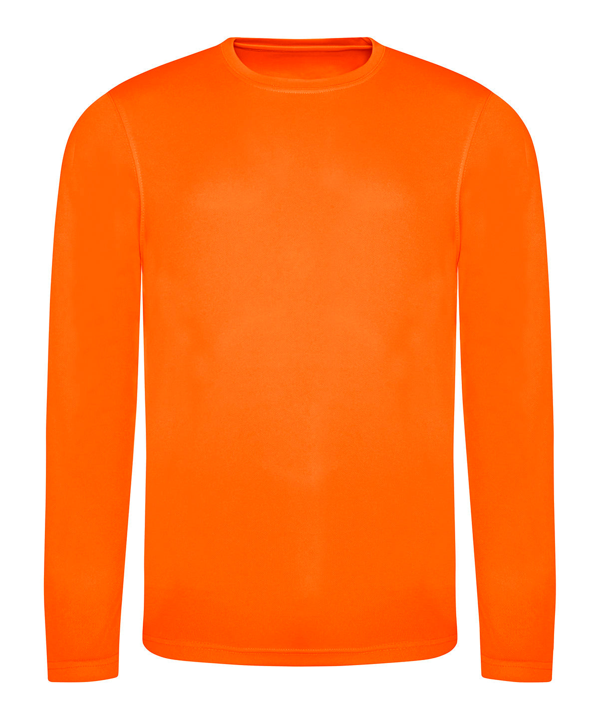 Long sleeve cool T | electric orange