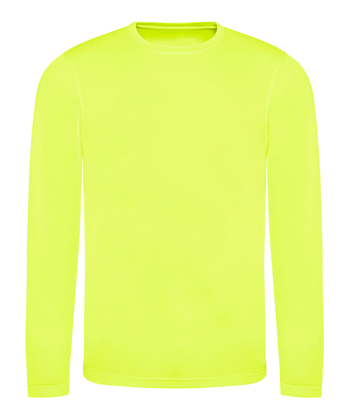 Long sleeve cool T | electric yellow