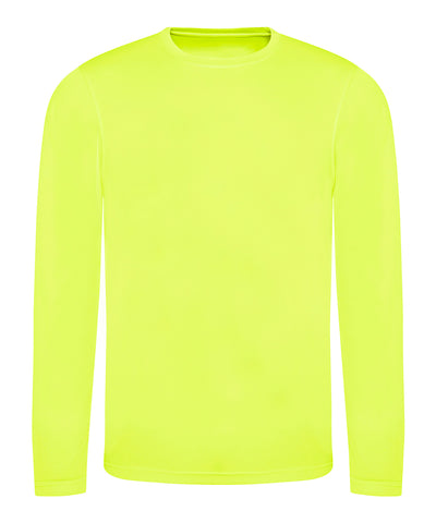 Long sleeve cool T | electric yellow