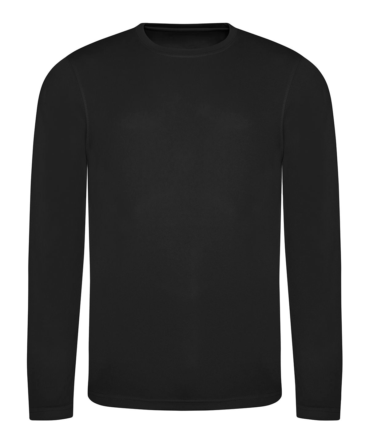 Long sleeve cool T | jet black