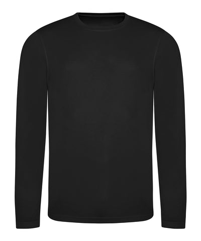 Long sleeve cool T | jet black