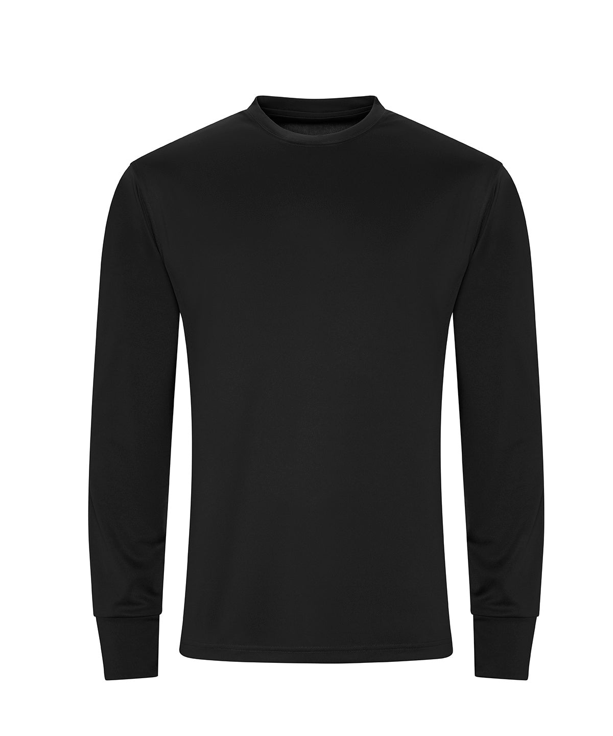 Long sleeve active T | jet black